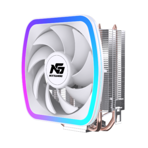 NG Frost 200 120W TDP 12cm F-RGB Fanlı Sessiz intel-Amd Kule Tipi CPU Soğutucu Beyaz