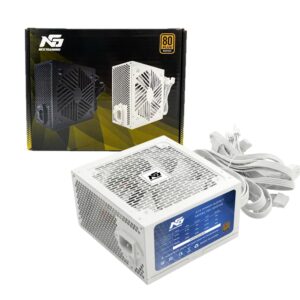600W 80+ Bronze Ultra Sessiz Fdb Fan Atx M-Atx Power Supply Beyaz