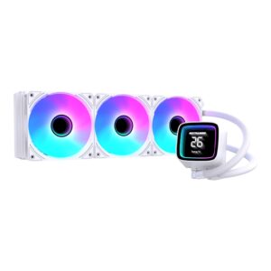 NG-360C Nitro Cool 360mm ARGB Fanlı Derece Göstergeli Sıvı CPU Soğutucu Beyaz
