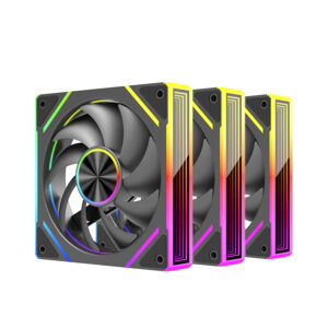 NG-D120B 3X ARGB PWM 120mm Kasa Fanı Siyah